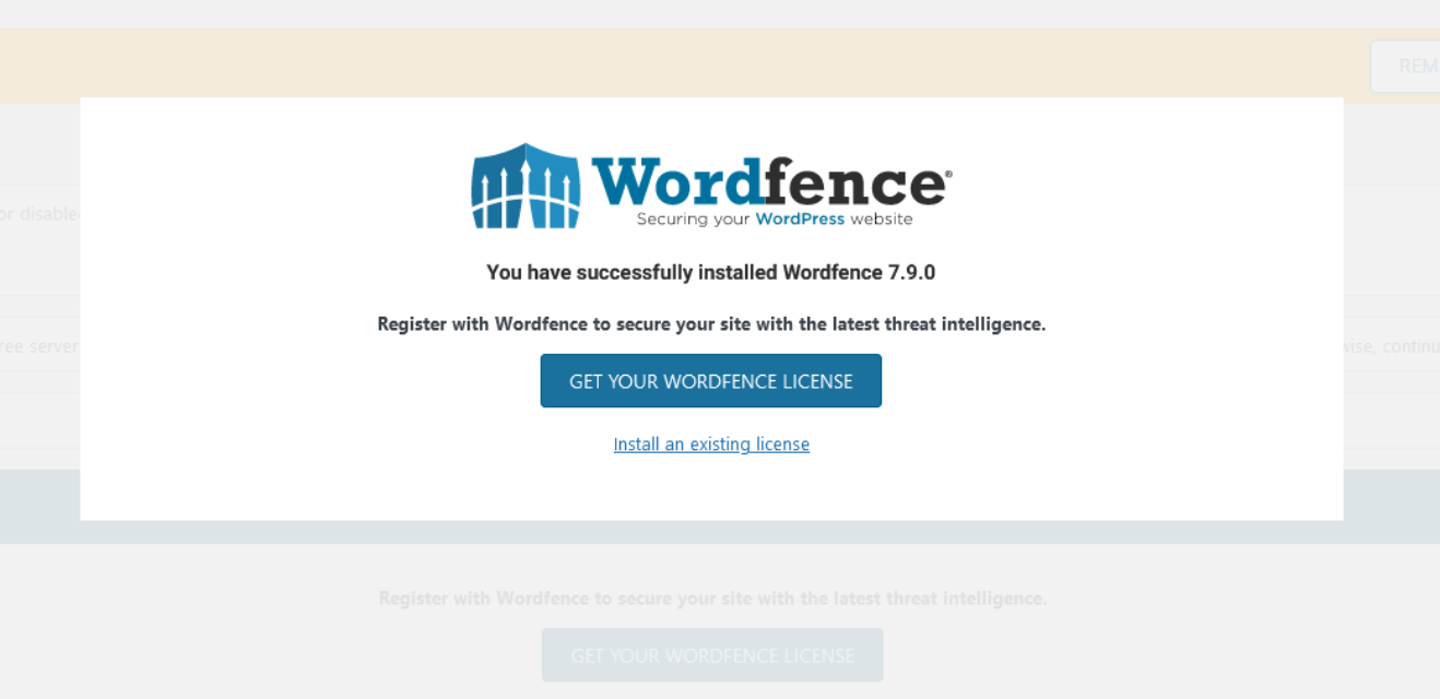 Installing and Setting Up Wordfence