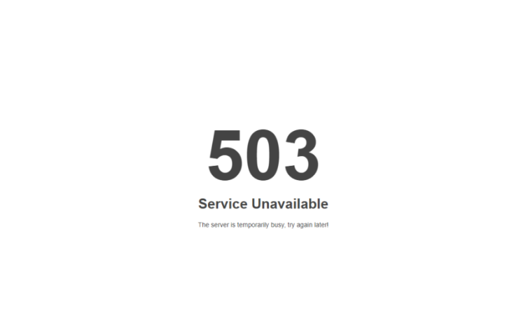 503 Service Unavailable Causes and Solutions