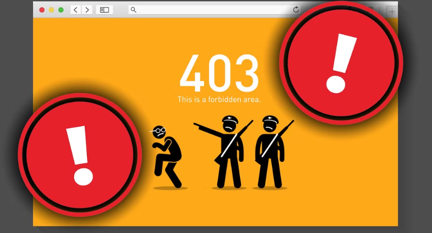 Reasons Behind 403 Forbidden Error