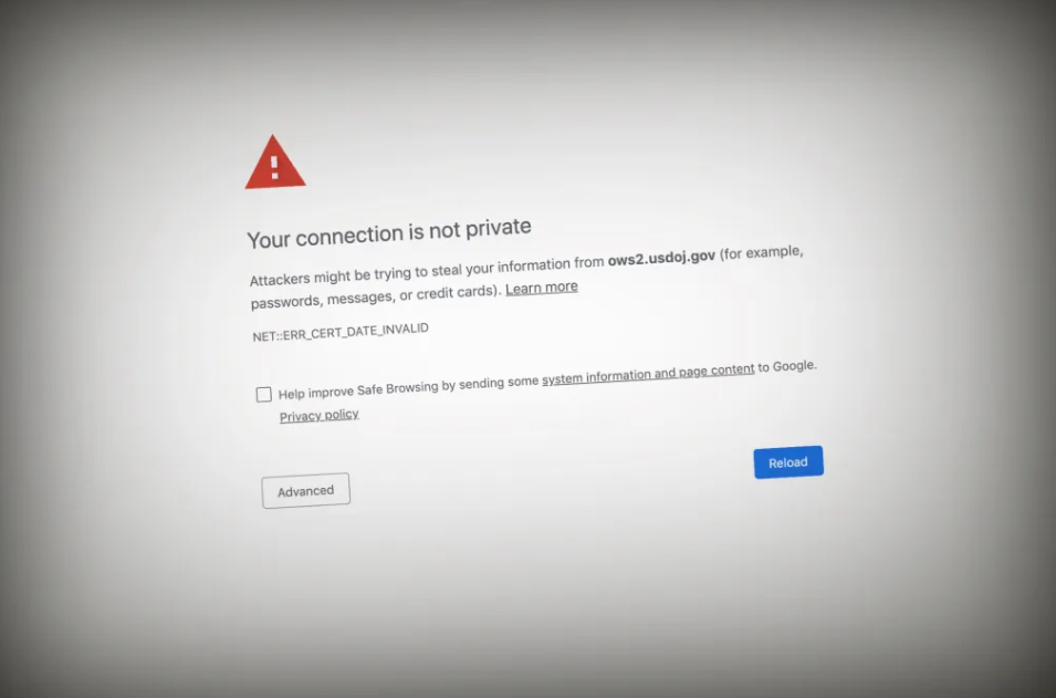 Site During a Government Shutdown