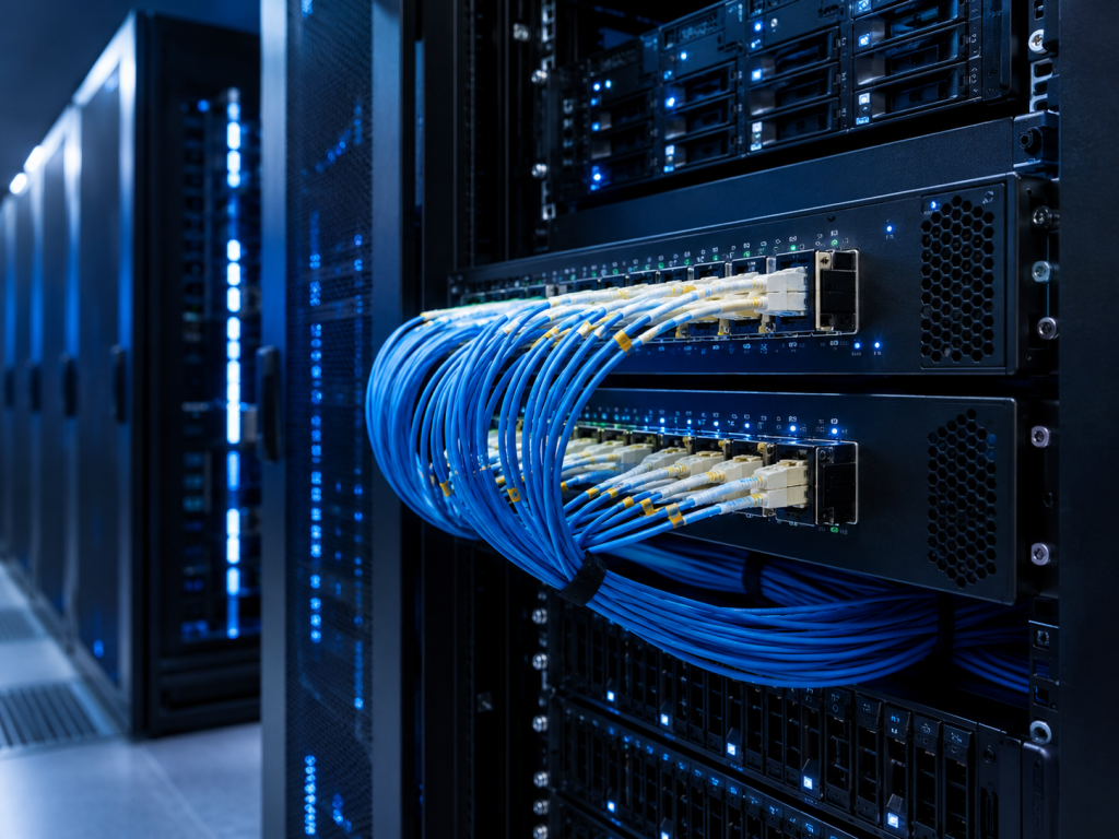 Dedicated 10 Gbps server network infrastructure